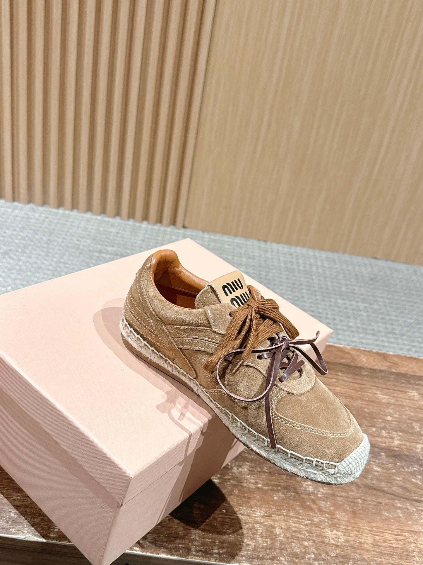 Miu New fisherman shoes