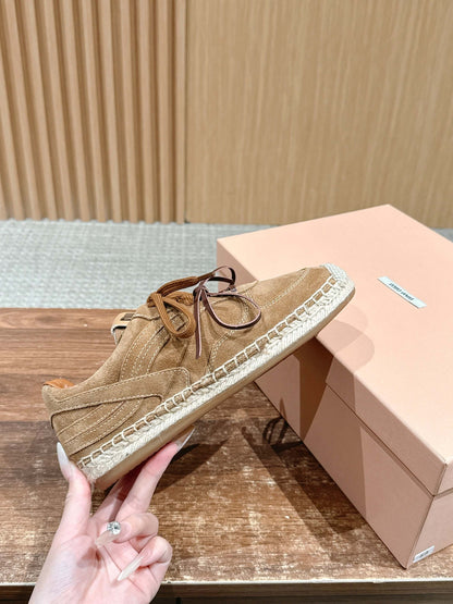 Miu New fisherman shoes