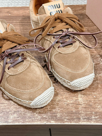 Miu New fisherman shoes