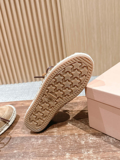 Miu New fisherman shoes