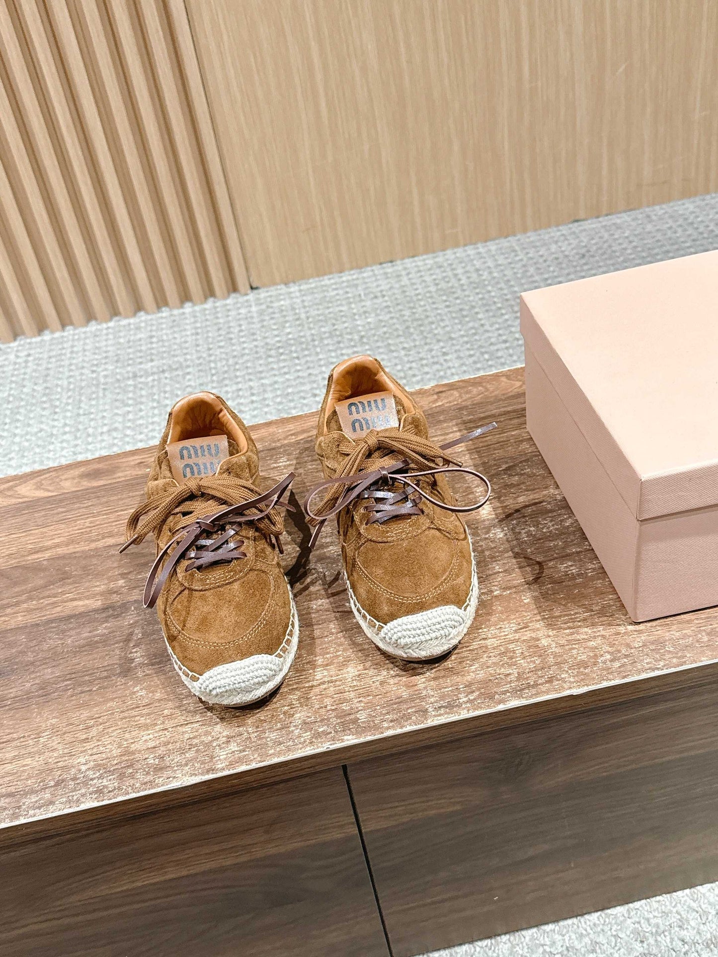 Miu New fisherman shoes