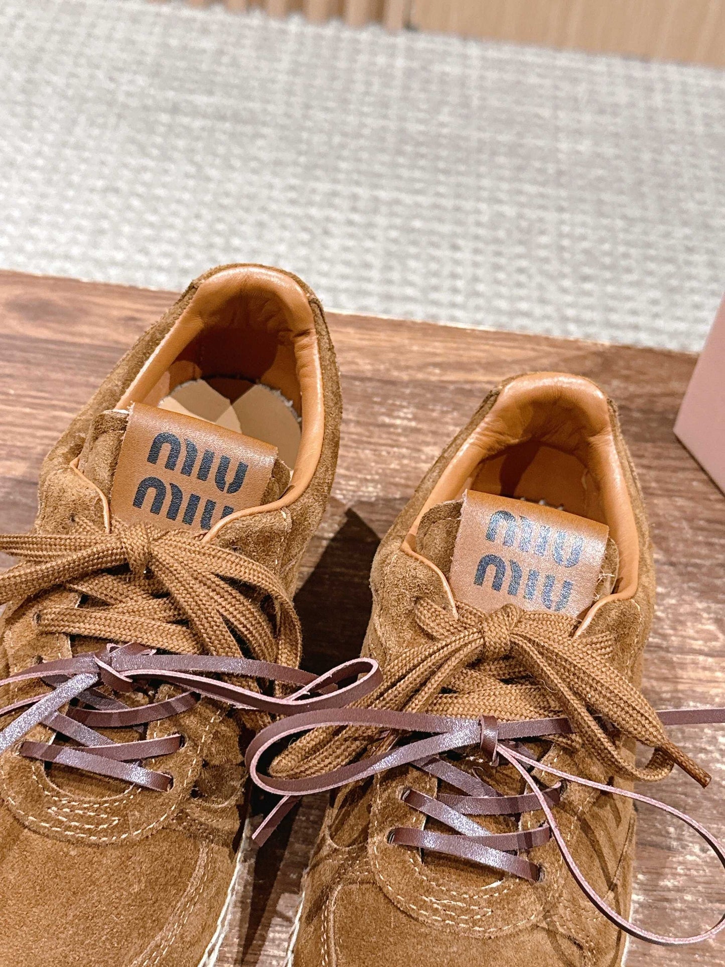 Miu New fisherman shoes