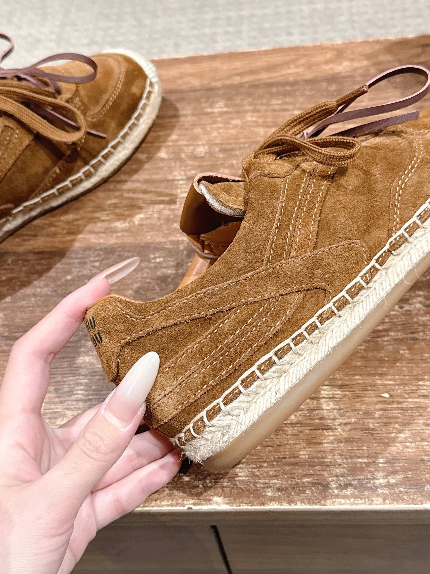 Miu New fisherman shoes