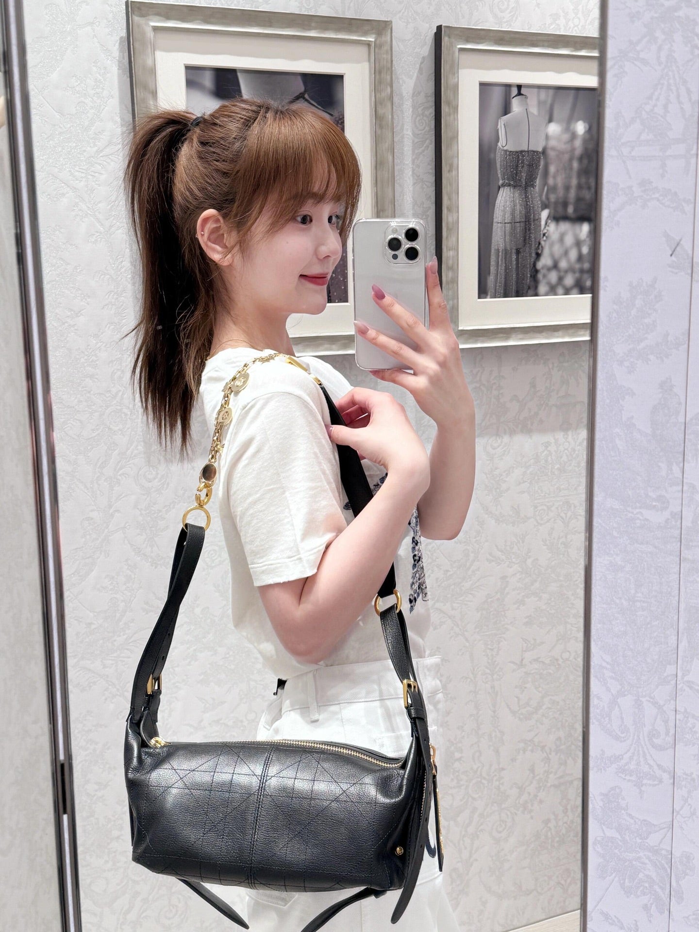 CD new single shoulder bag