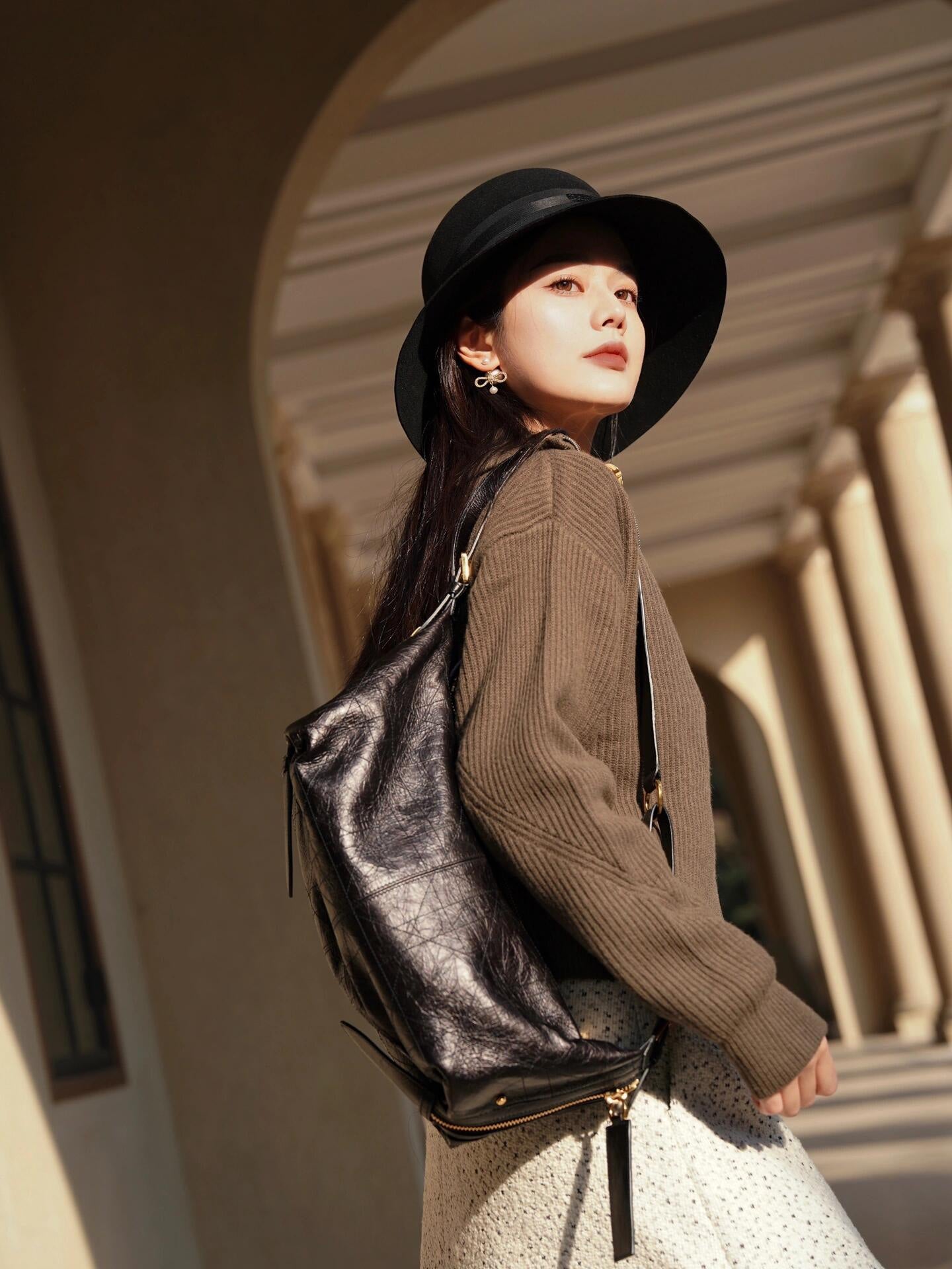 CD new single shoulder bag