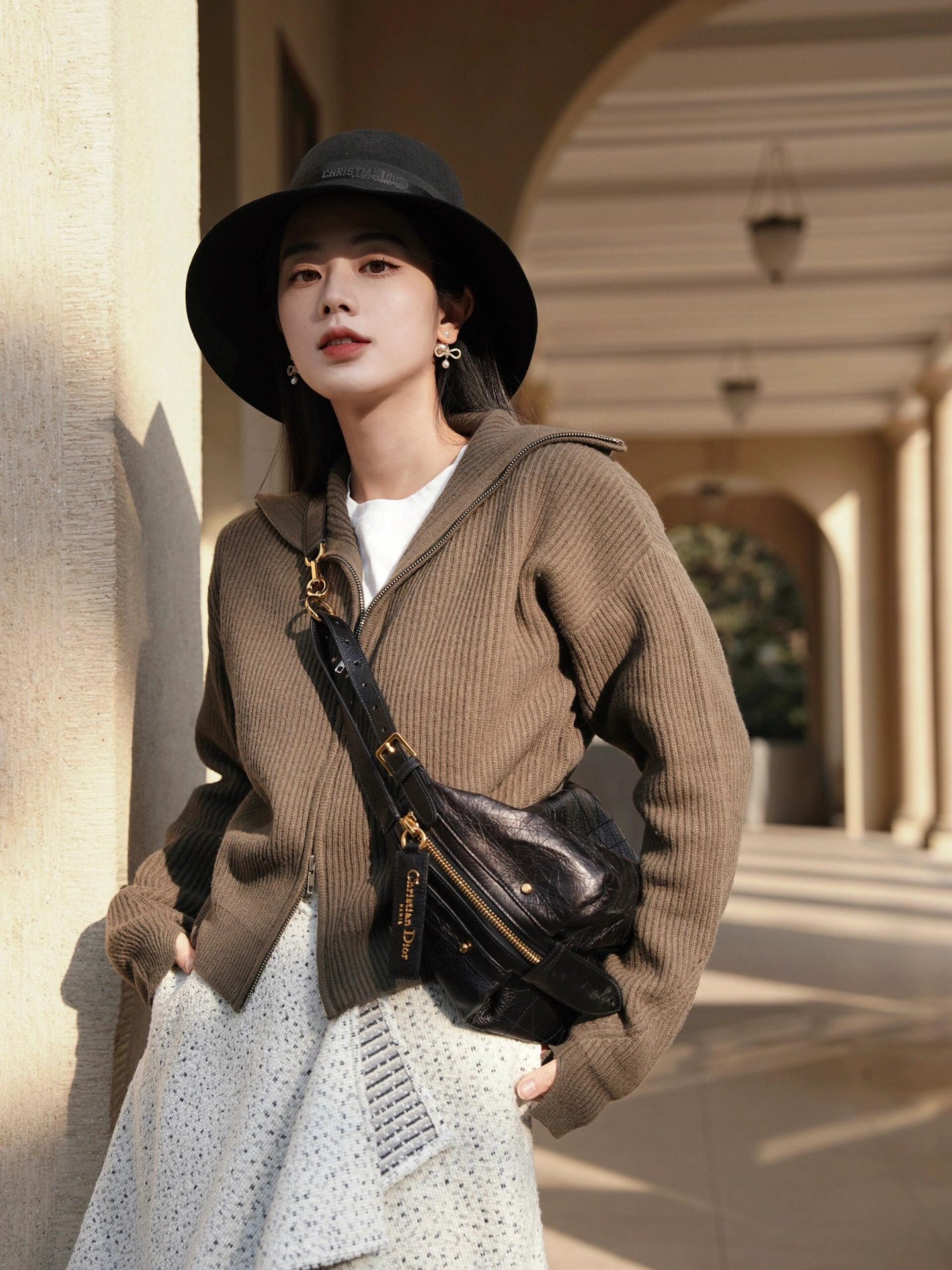 CD new single shoulder bag