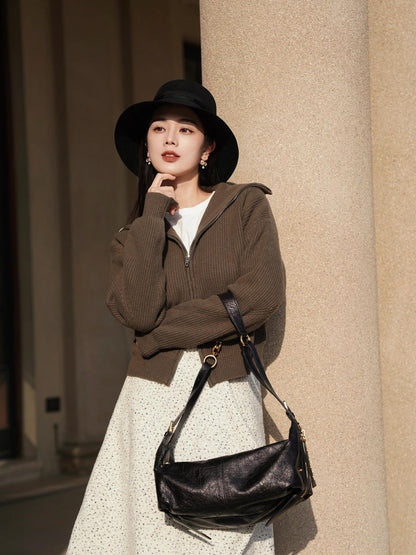 CD new single shoulder bag