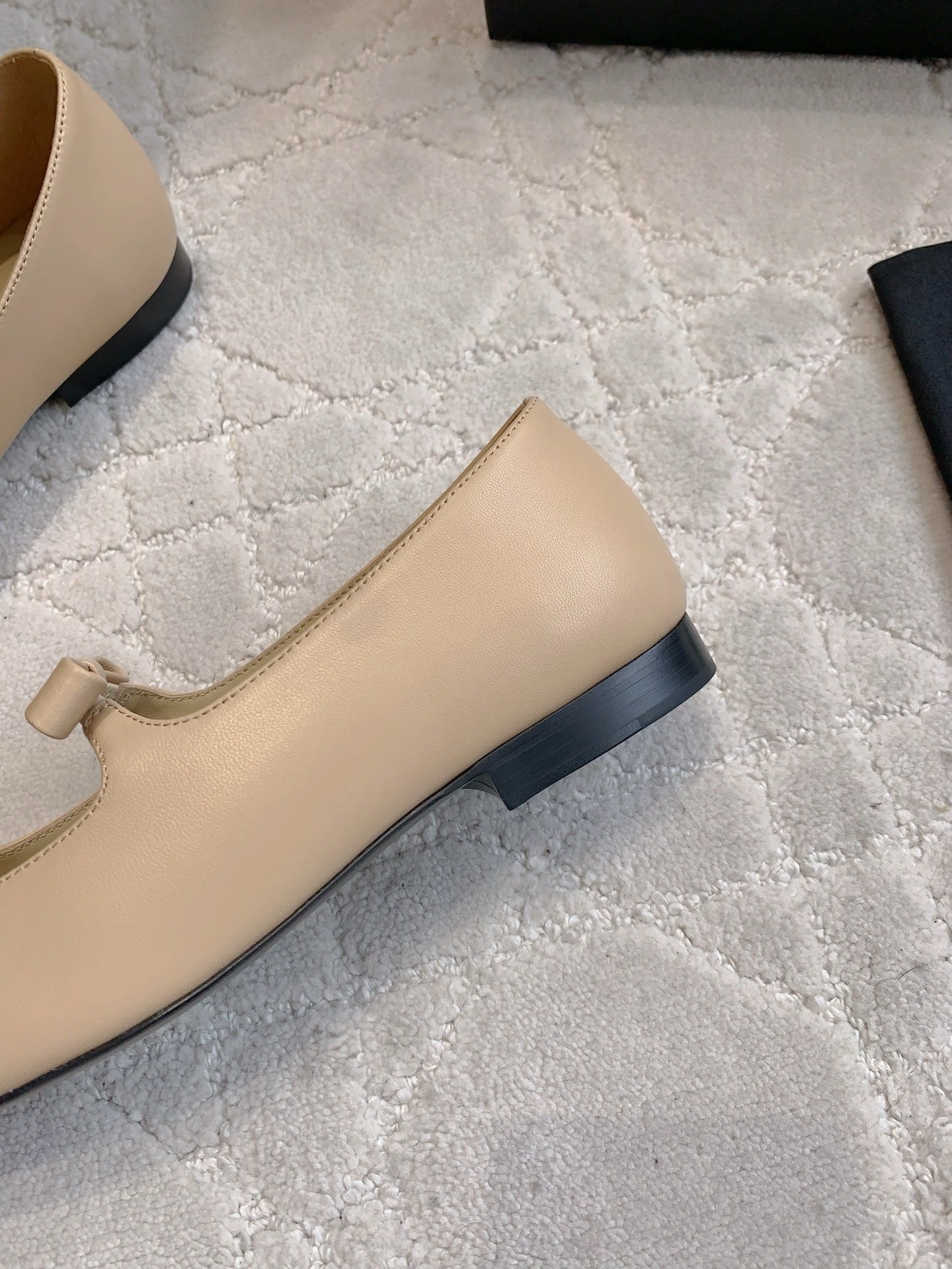 Chan New bow Mary Jane shoes