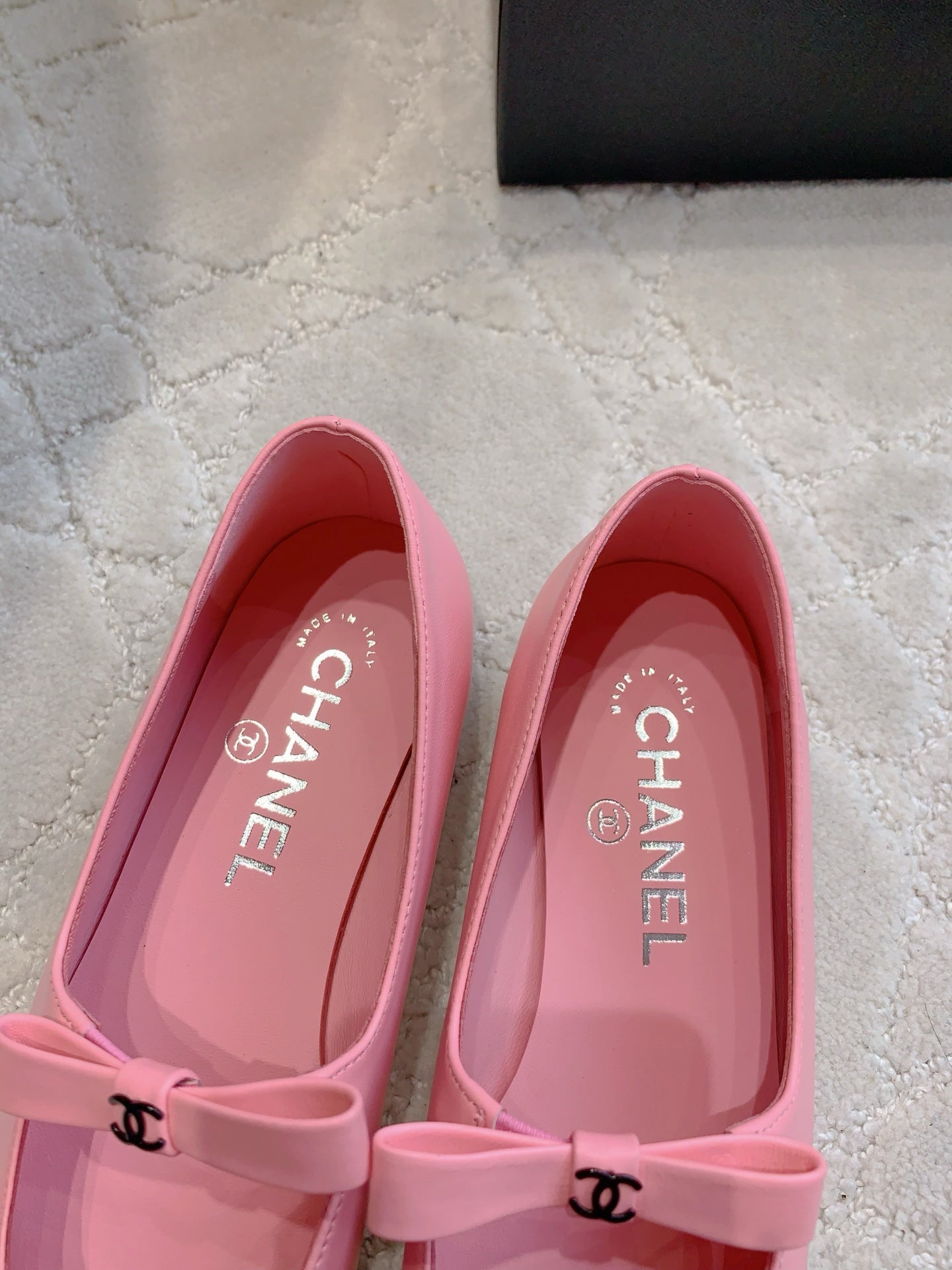 Chan New bow Mary Jane shoes