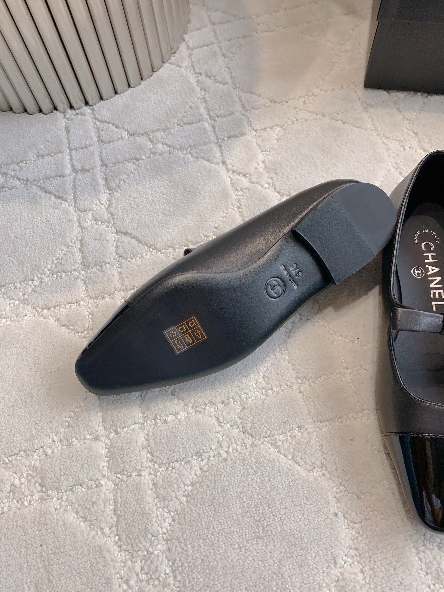 Chan New bow Mary Jane shoes