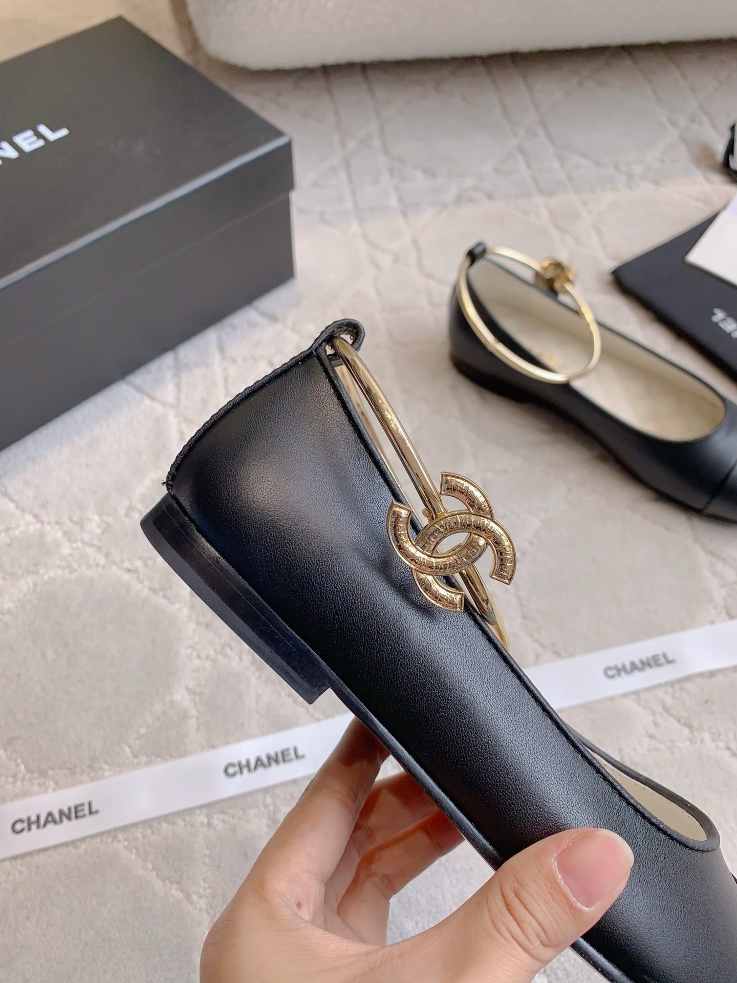 Chan New  Anklet flat shoes