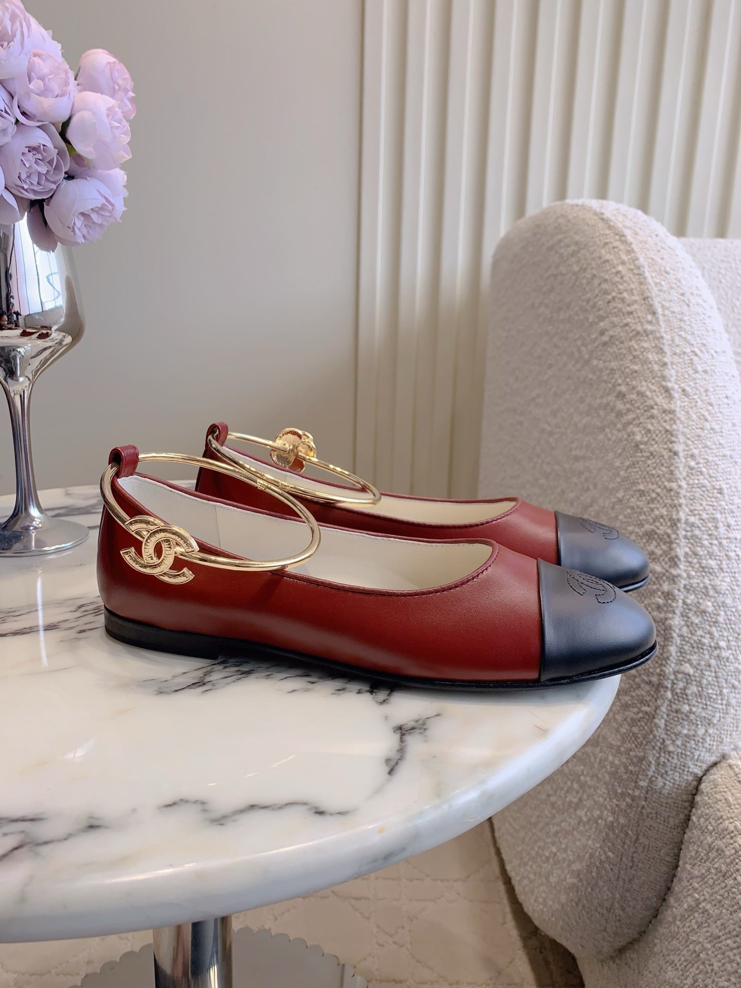 Chan New  Anklet flat shoes