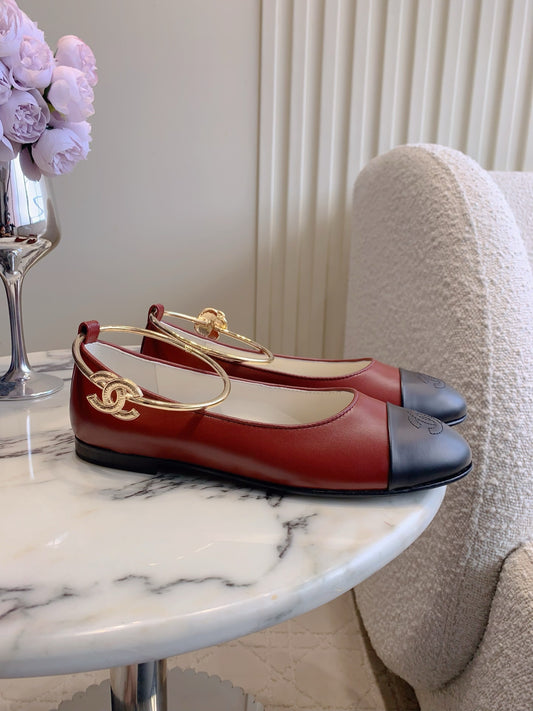 Chan New  Anklet flat shoes