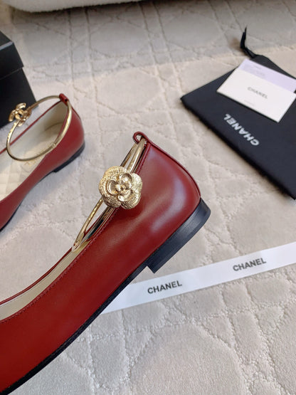 Chan New  Anklet flat shoes