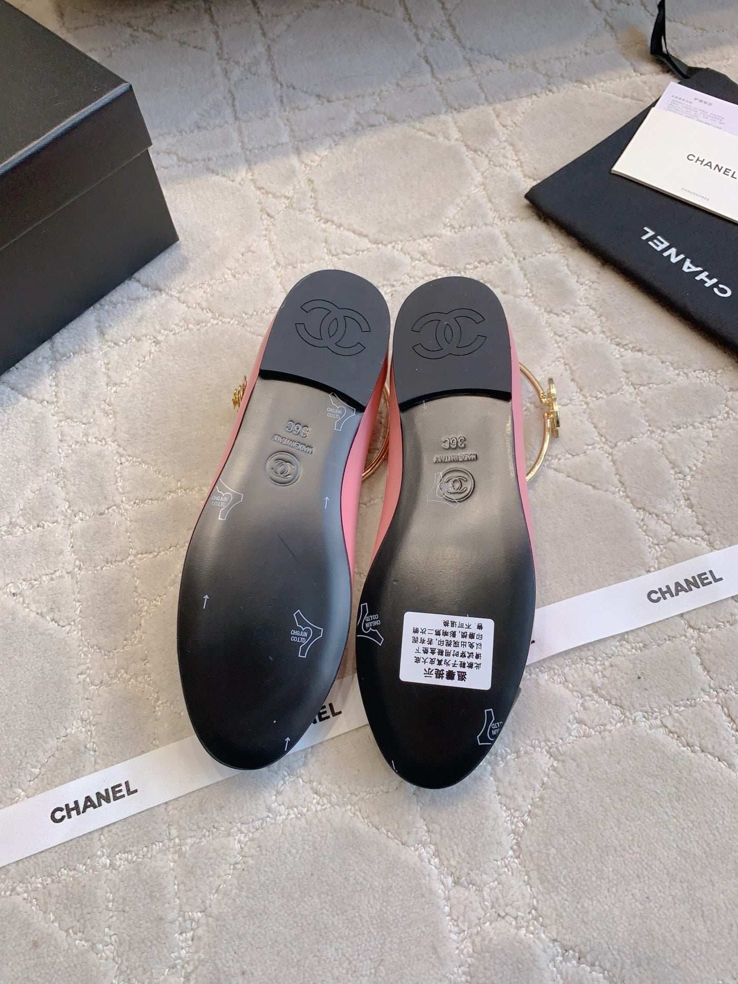 Chan New  Anklet flat shoes