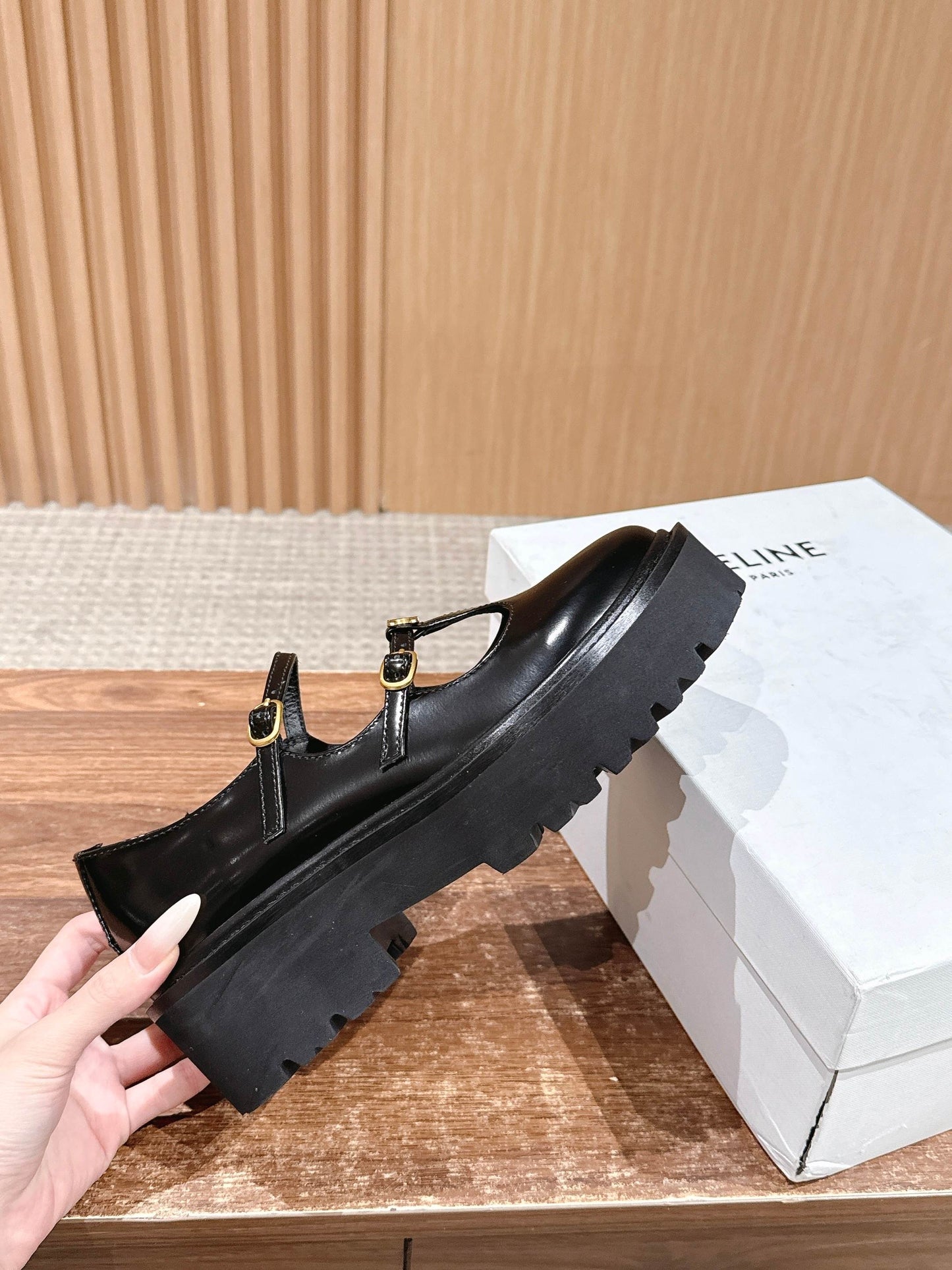 Chan New Mary Jane loafers