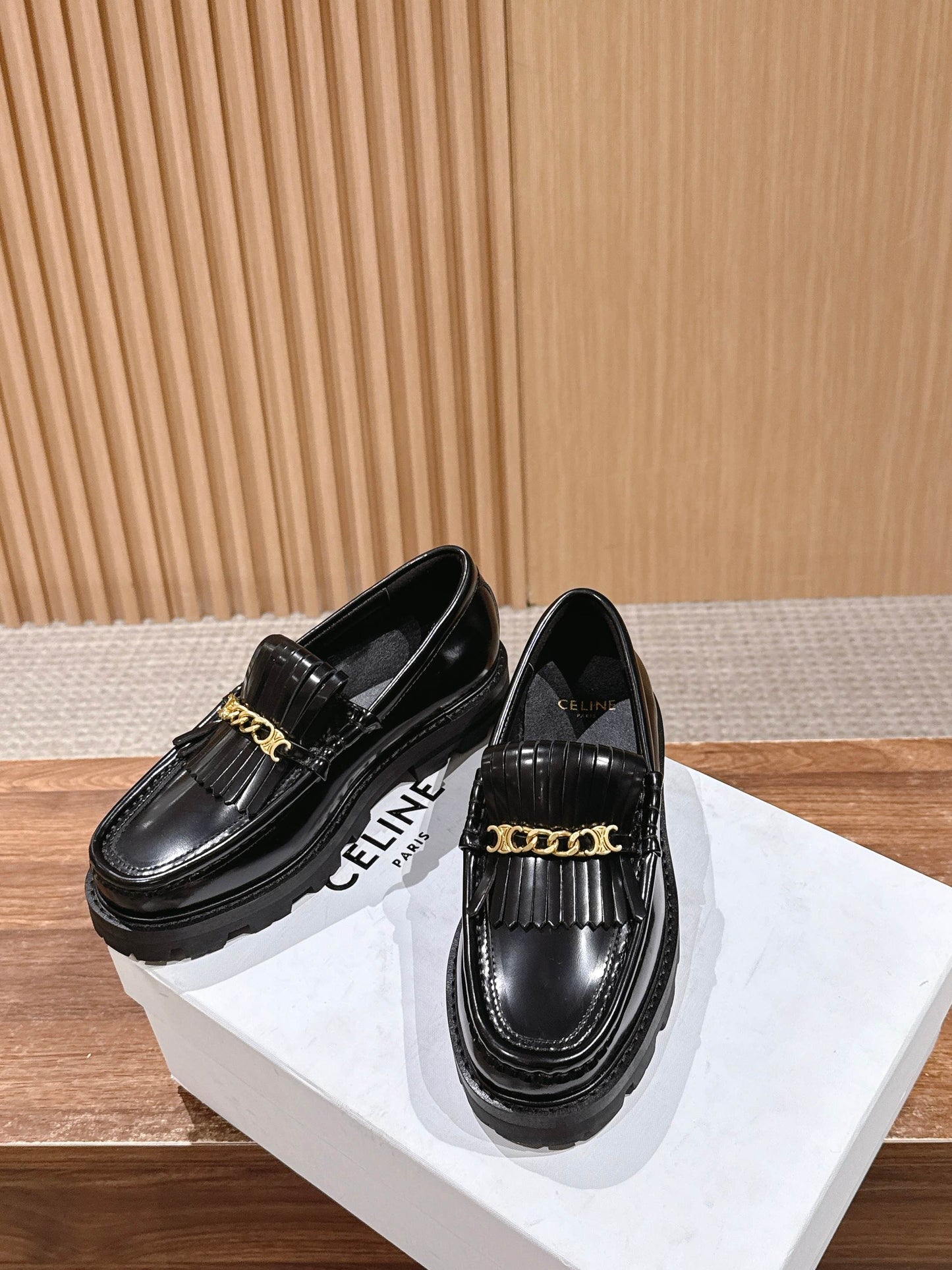 Chan New Mary Jane loafers