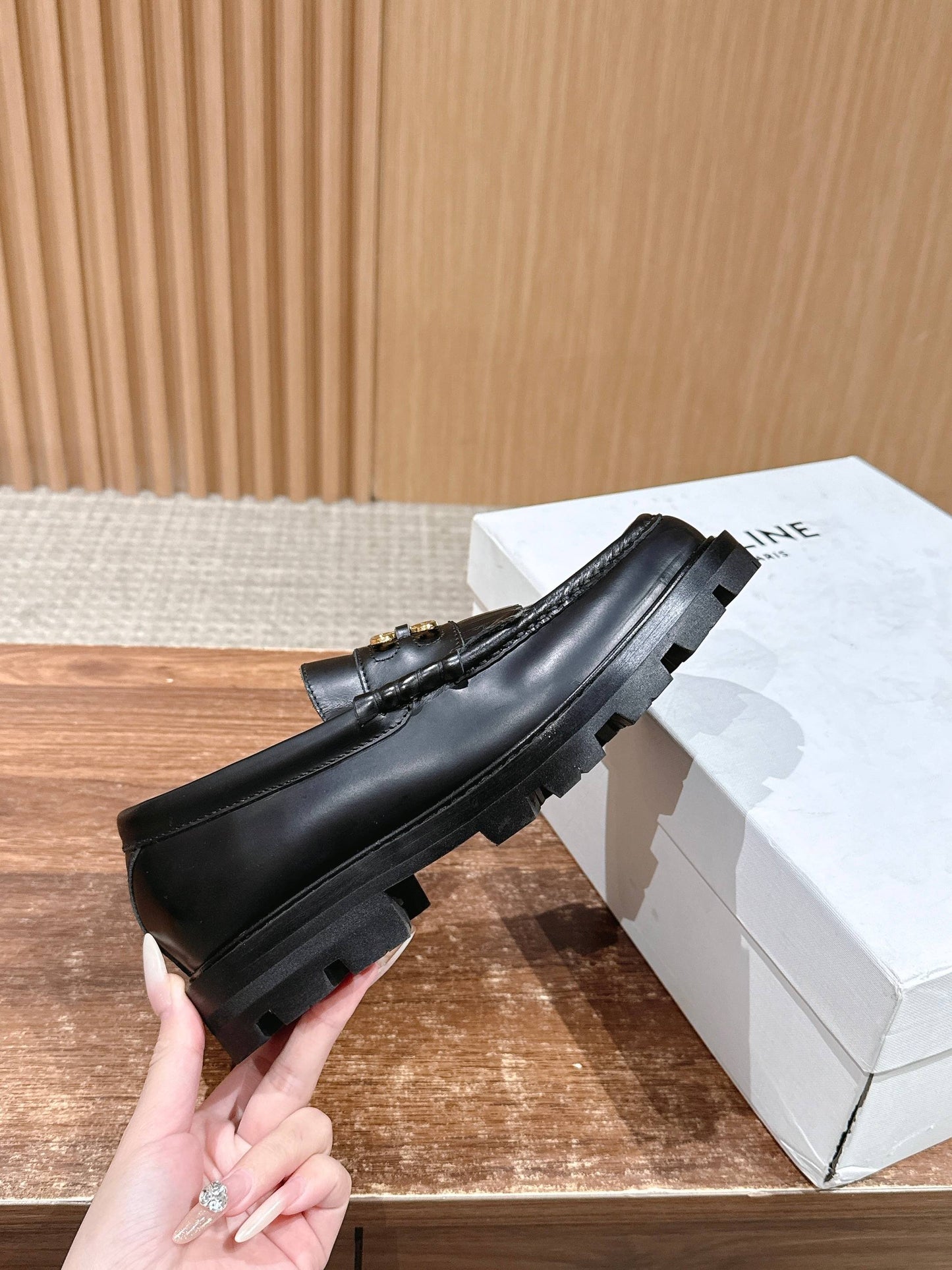 Chan New Mary Jane loafers