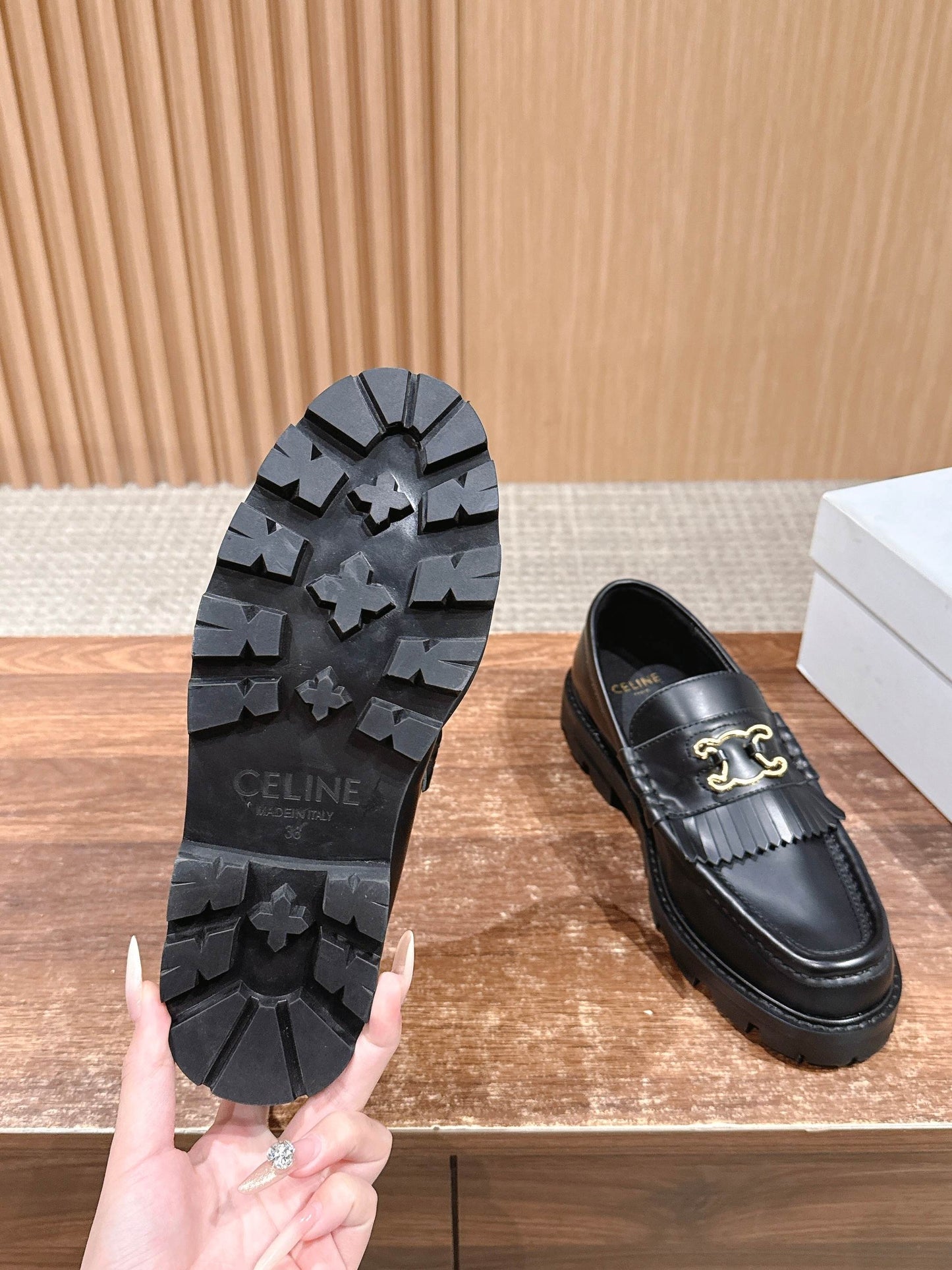 Chan New Mary Jane loafers