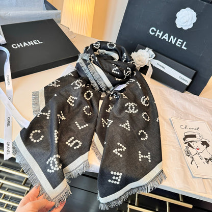CHAN New Cashmere Scarf