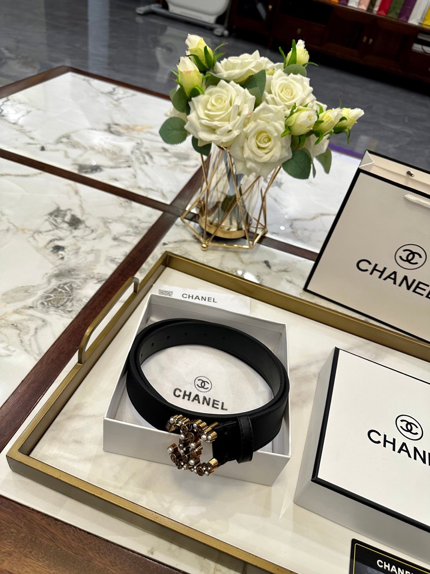 Chan New women's belt