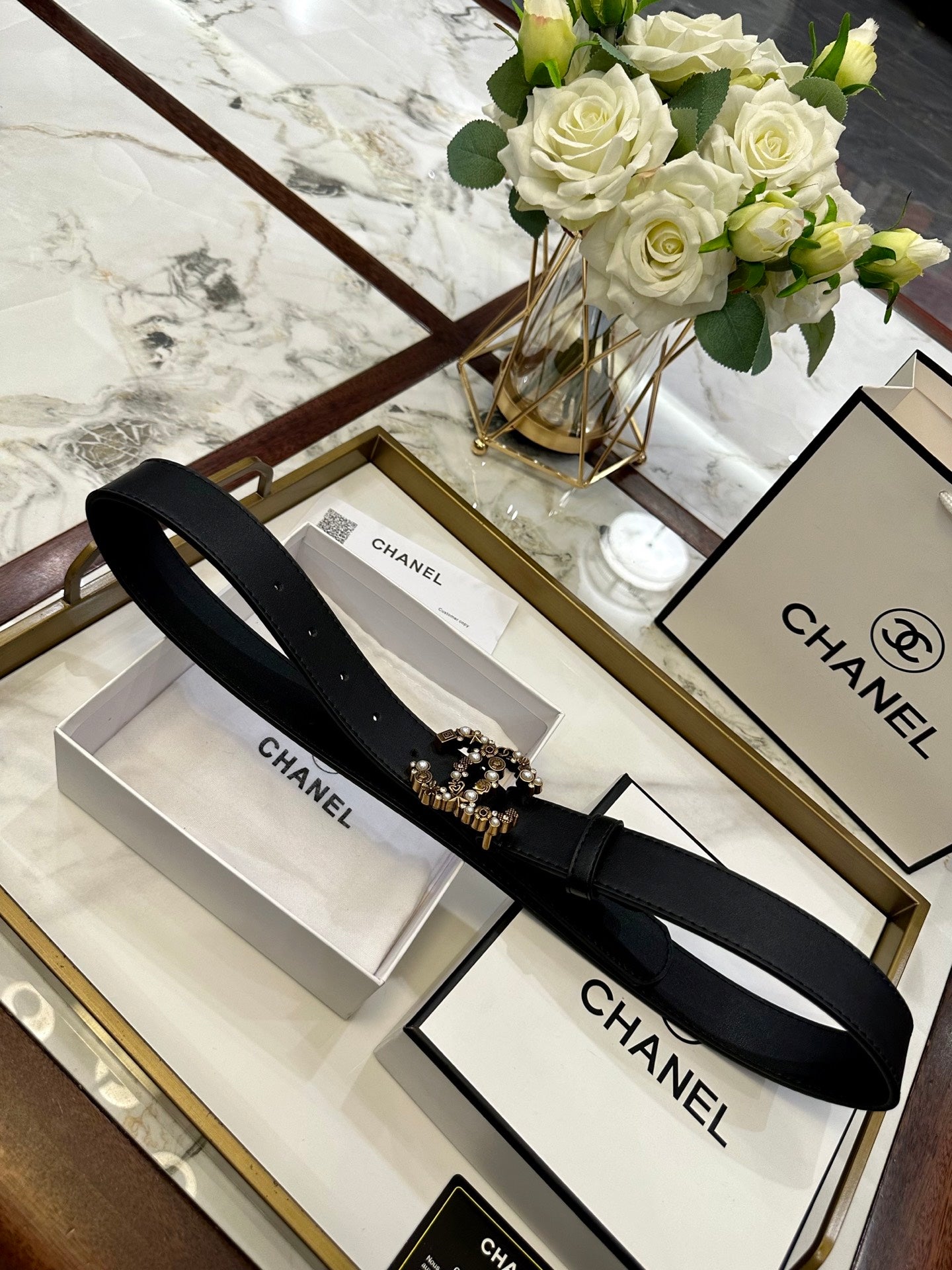 Chan New women's belt