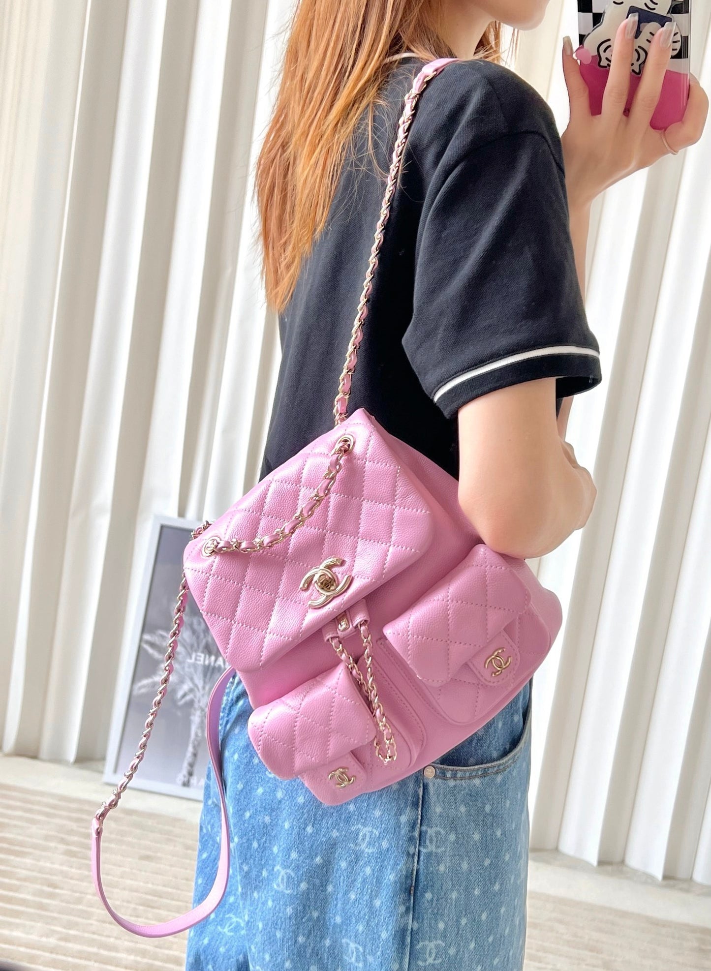 Chan New 23P Double Pocket Backpack