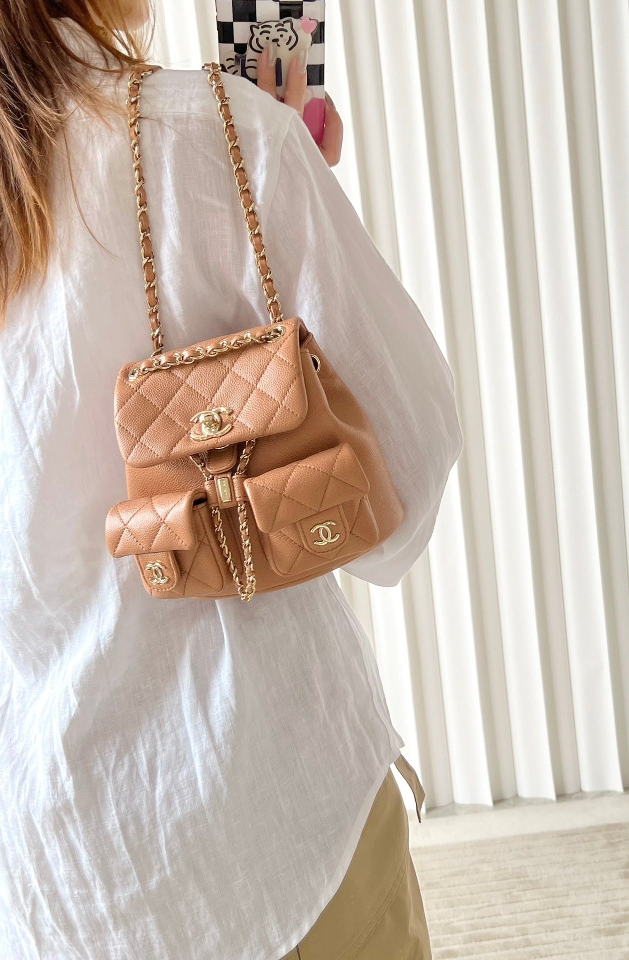 Chan New 23P Double Pocket Backpack