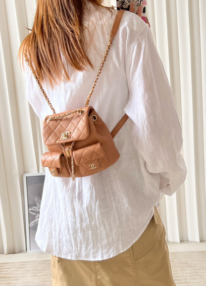 Chan New 23P Double Pocket Backpack