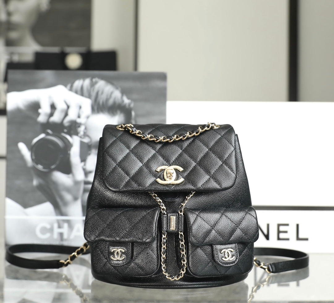 Chan New 23P Double Pocket Backpack