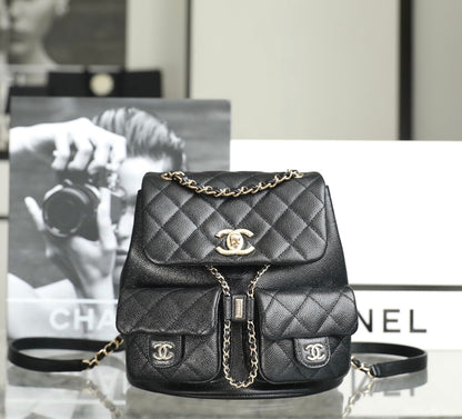 Chan New 23P Double Pocket Backpack