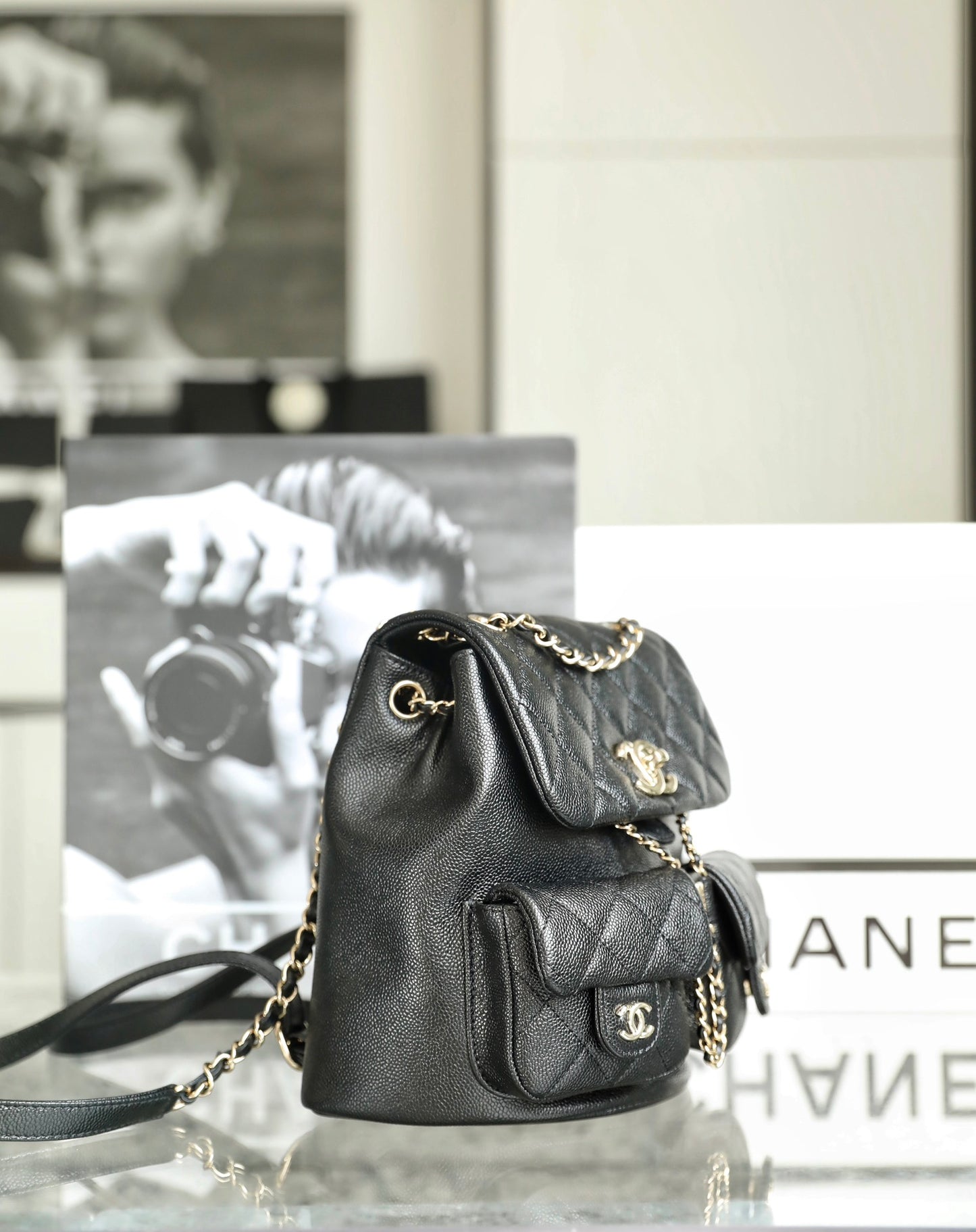 Chan New 23P Double Pocket Backpack