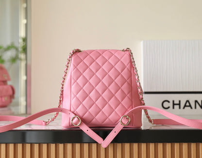 Chan New 23A duma double pocket backpack