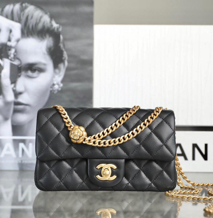 Chan New 23s Chain flap bag