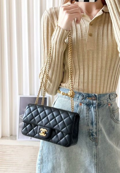 Chan New 23s Chain flap bag