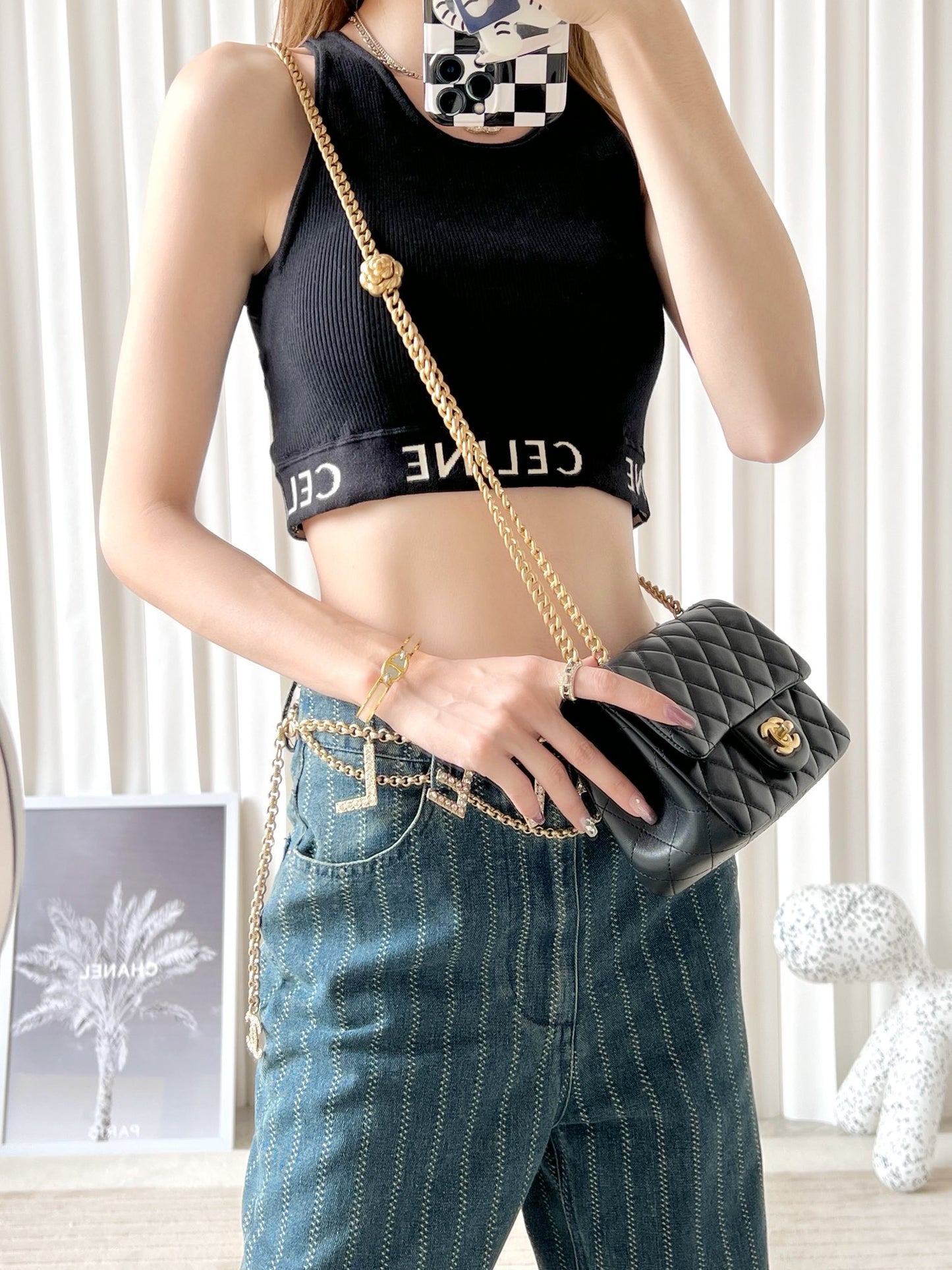 Chan New 23s Square shoulder bag
