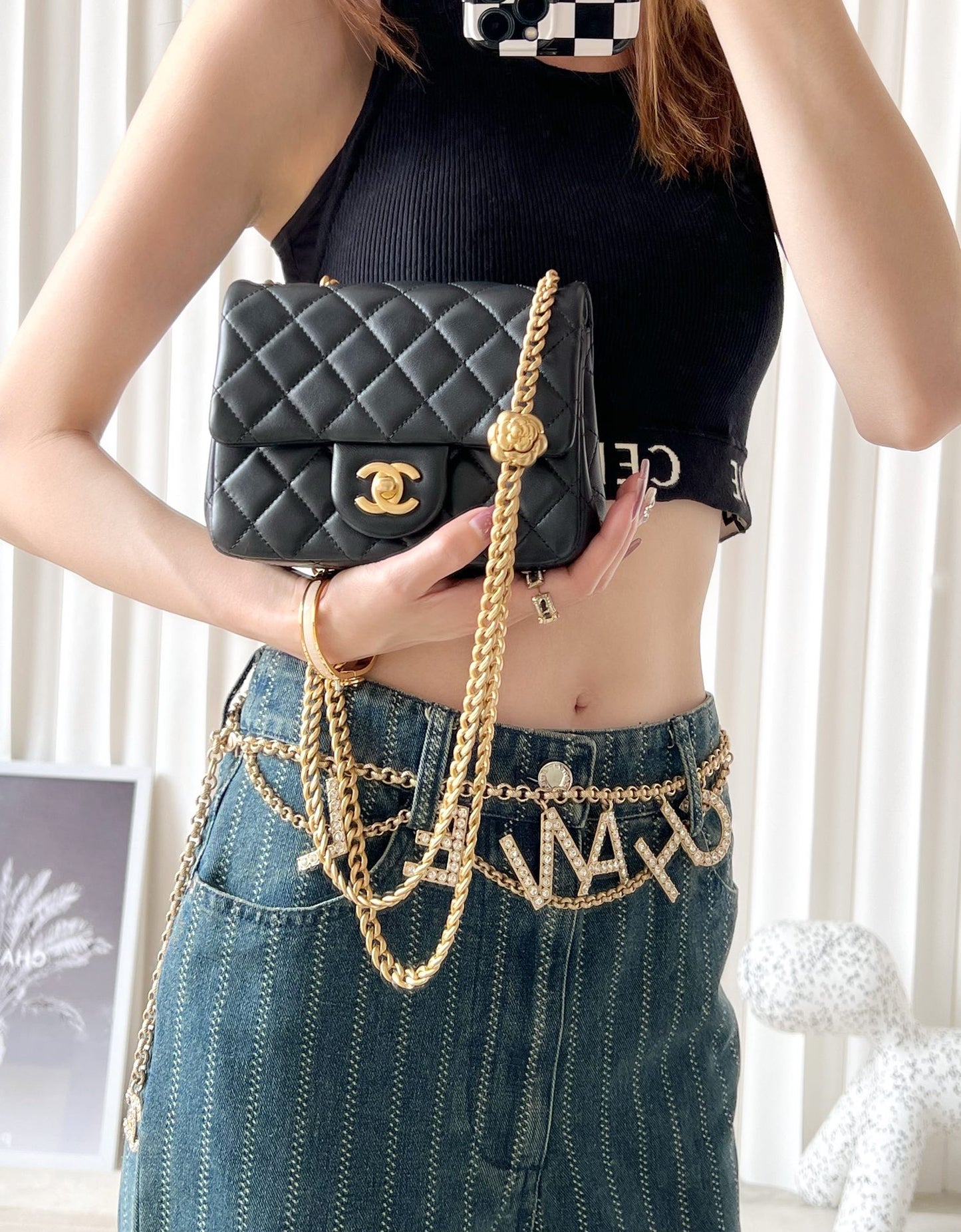 Chan New 23s Square shoulder bag