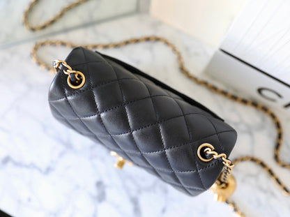 Chan New 23s Golden ball cap cf bag