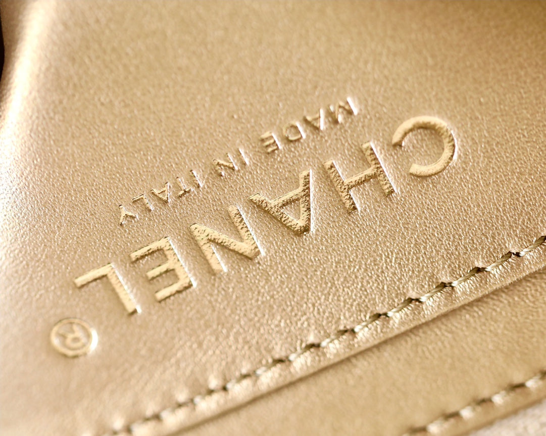 Chan New 23s Golden ball cap cf bag