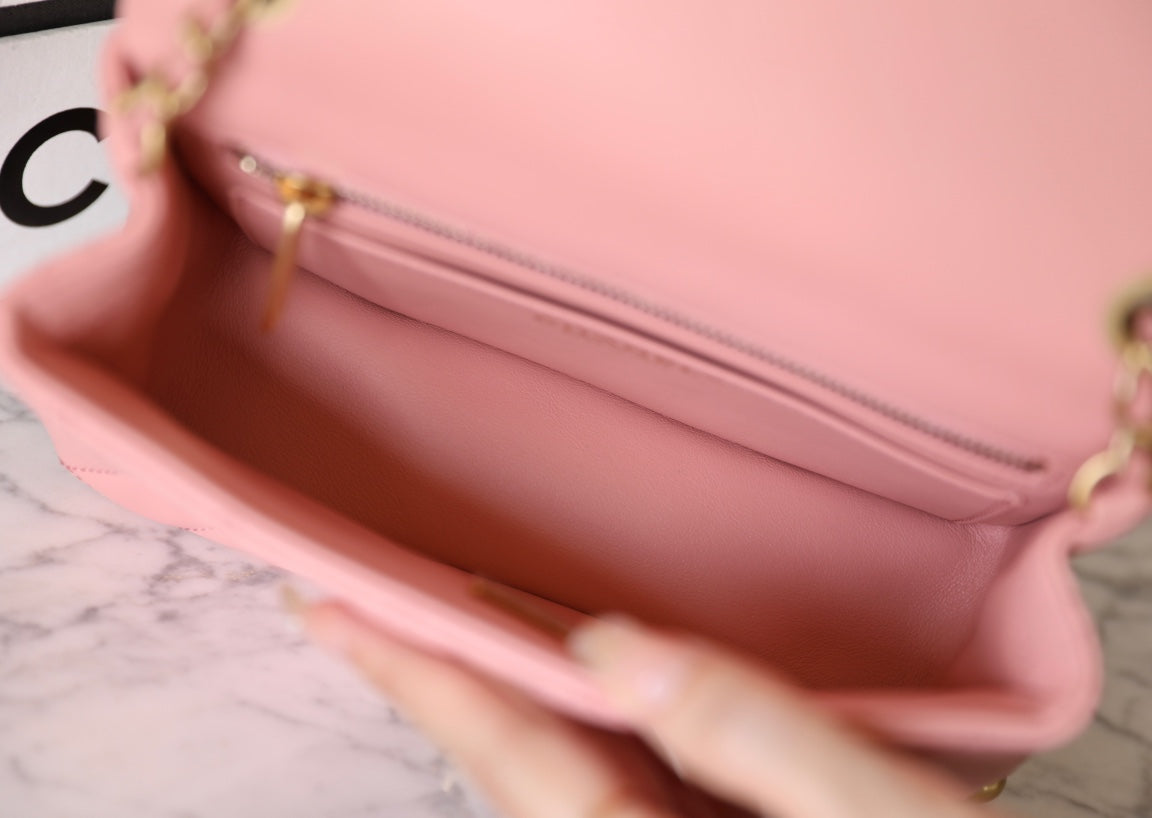 Chan New 23k Chain flap bag  large 𝗆𝗂𝗇𝗂