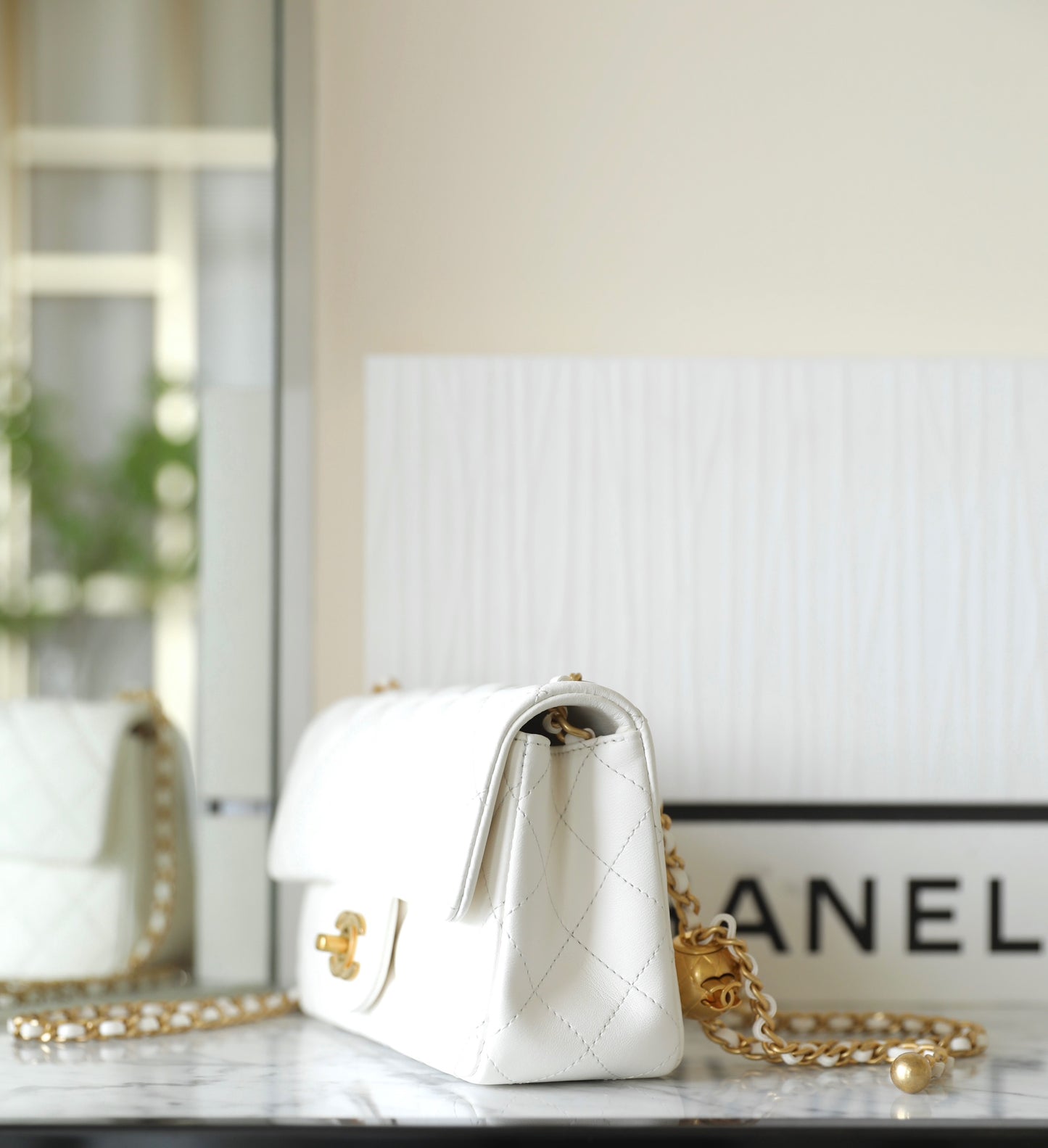 Chan New 23s Chain flap bag