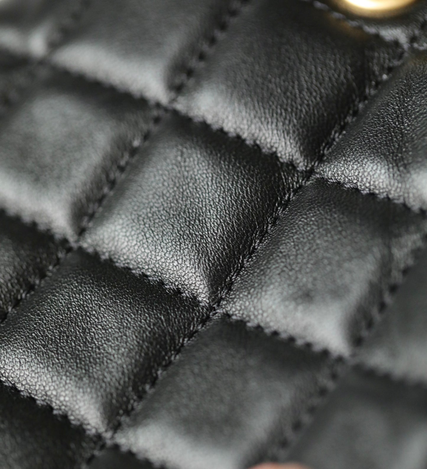 Chan New 22s Gold Globe Chain  Bag