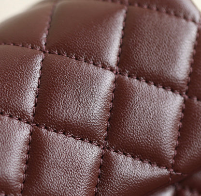 Chan New24k Chain flap bag