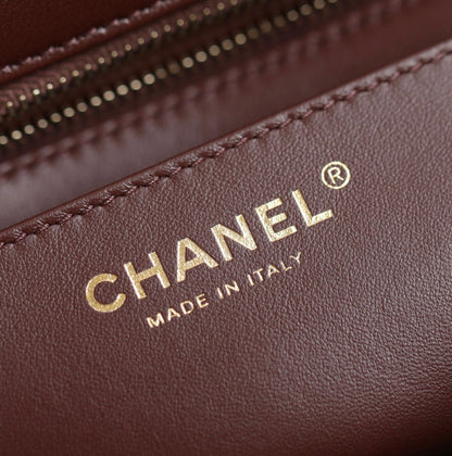 Chan New24k Chain flap bag