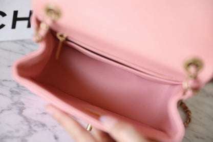 Chan New 23k Gold  Chain  Bag