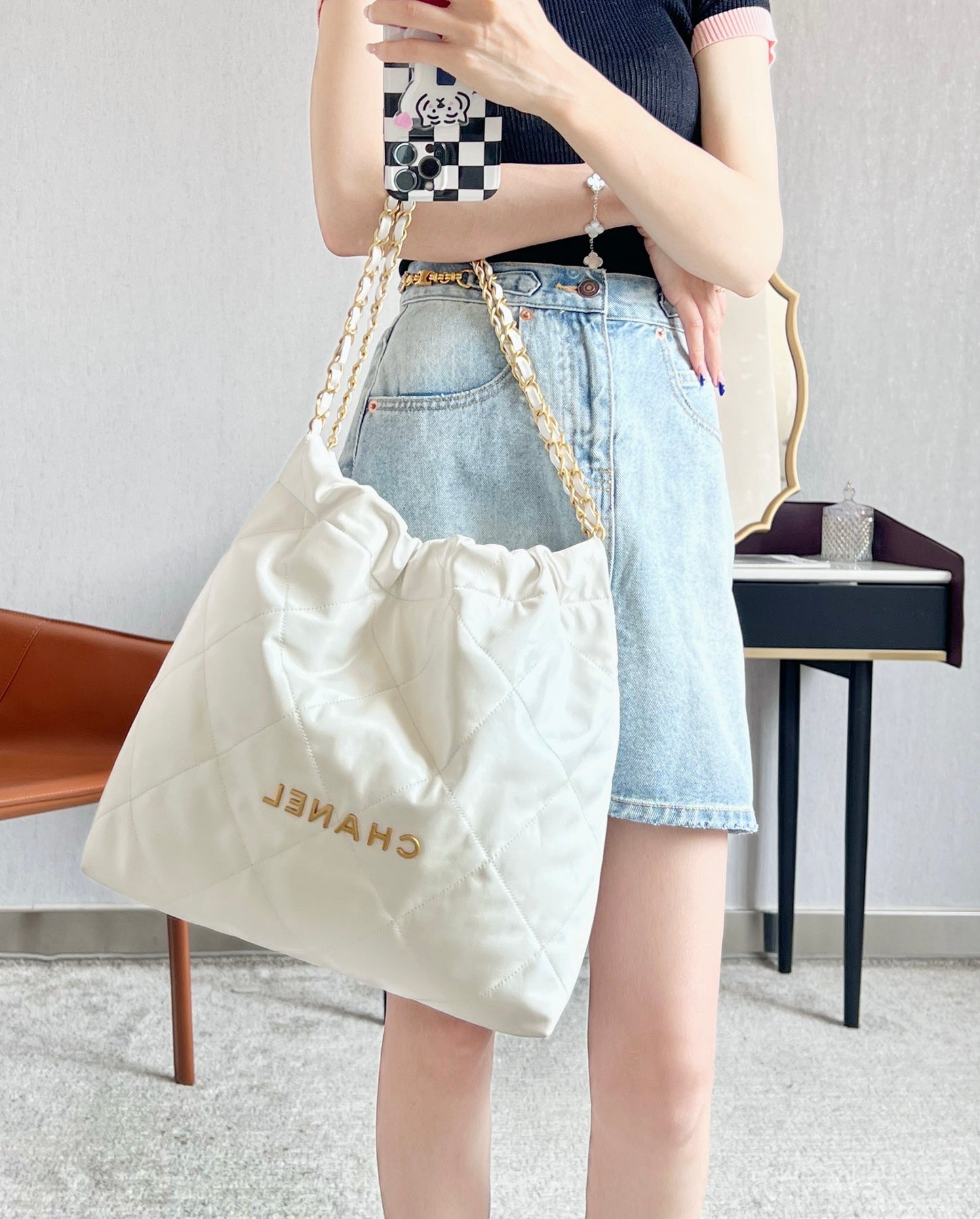 Chan New 22bag  tote bag