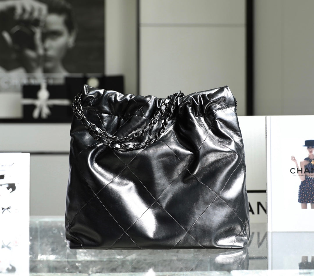 Chan New so black 22bag trash bag