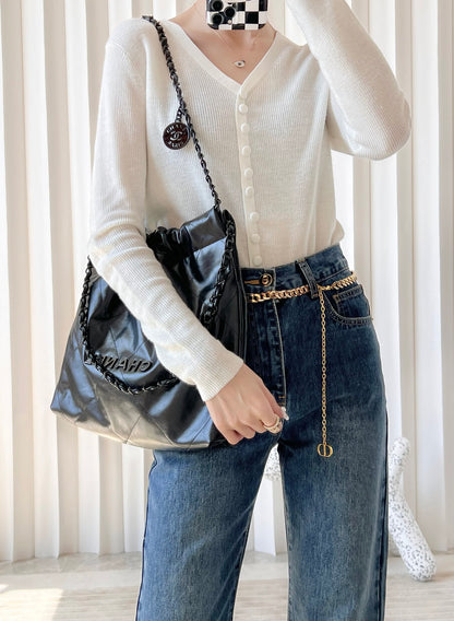 Chan New so black 22bag trash bag