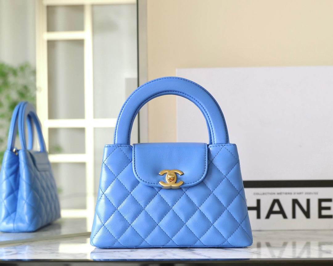 Chan New 24p kelly Hand chain bag