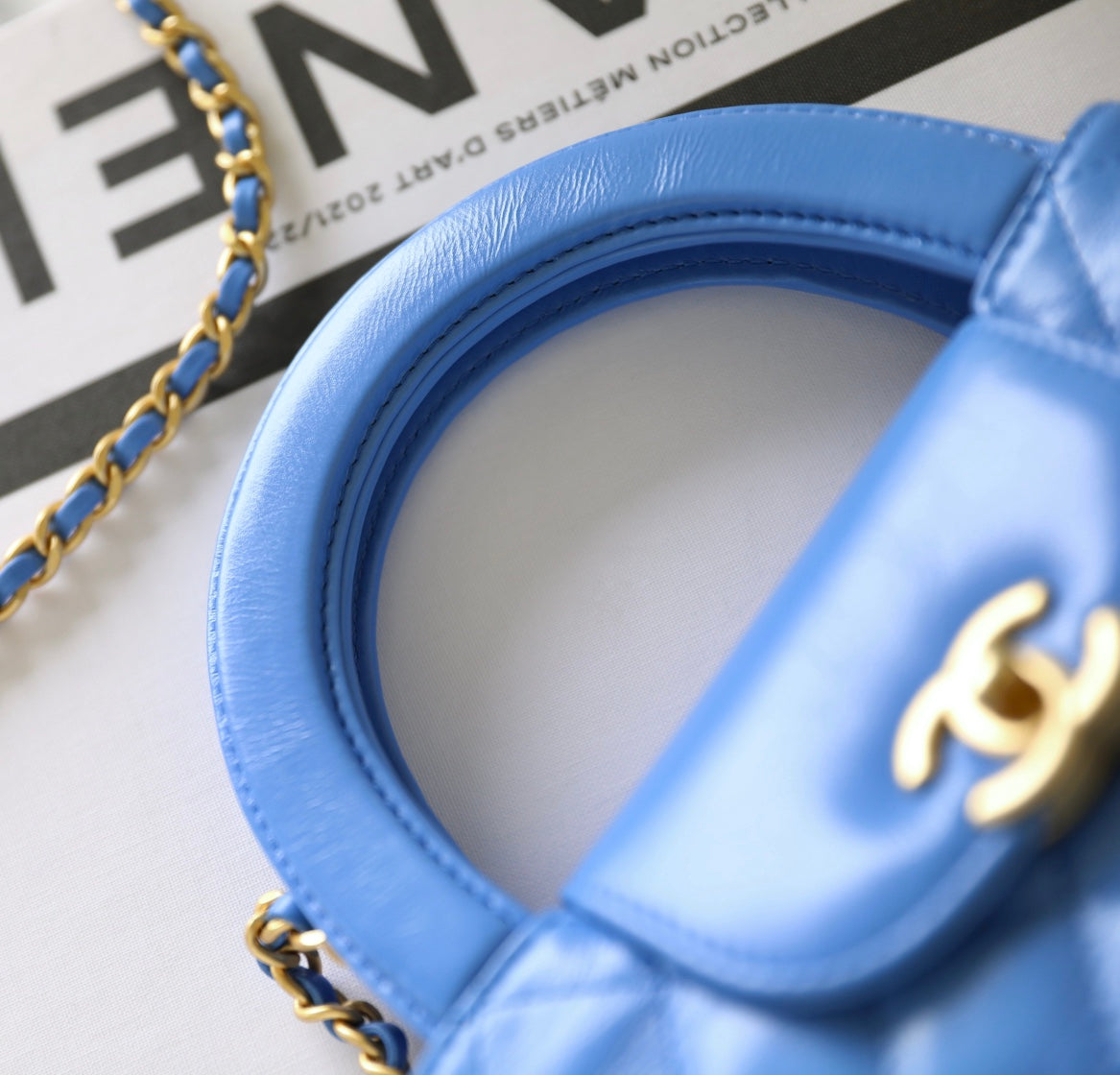 Chan New 24p kelly Hand chain bag